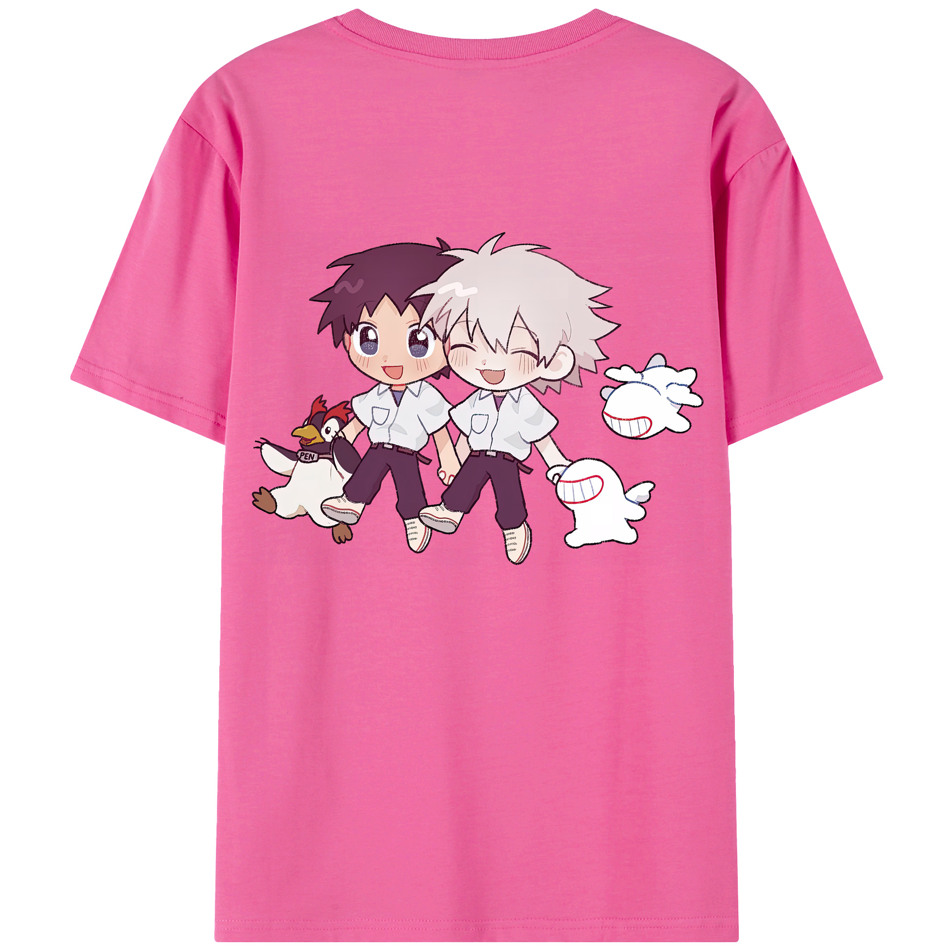 （画像用） EVA 新世紀エヴァンゲリオン レディース半袖Tシャツ(バックプリント)